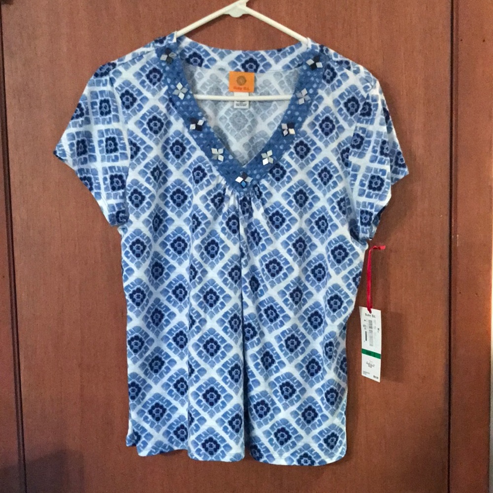 Ruby Rd Top - Size L - Picture 1 of 6